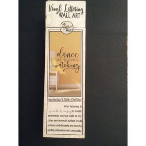 Vinyl Lettering Wall Art B26